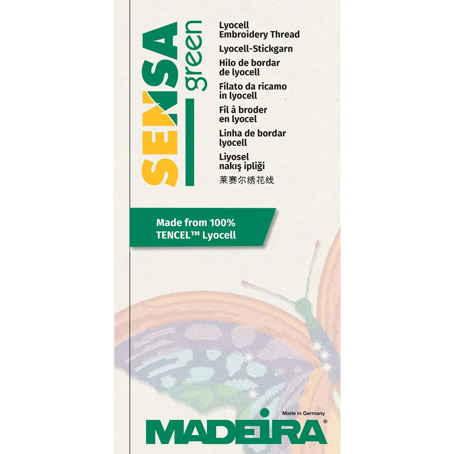 Karta boja Sensa Green