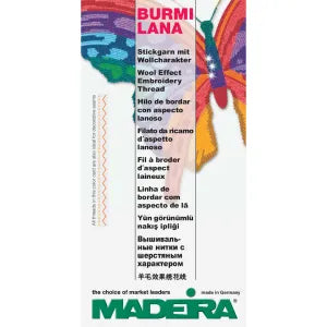 Karta boja Burmilana